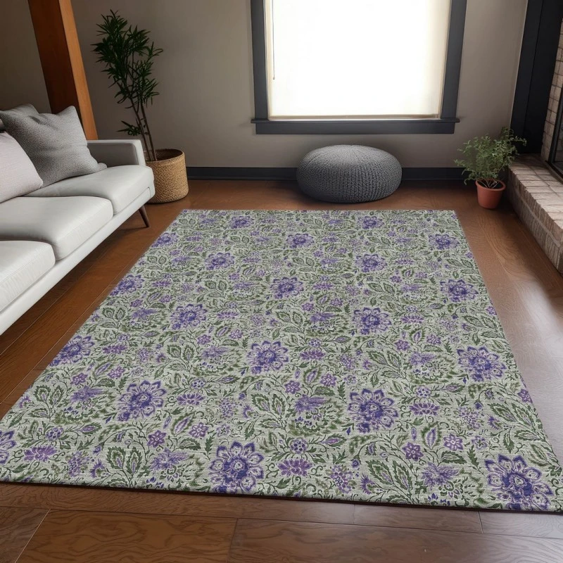 Addison Mayfield Green AMF660 5ft. x 7ft. 6in. Rect. Rug