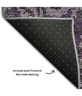 Addison Mayfield Purple AMF661 - 8ft. Round Rug