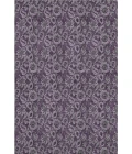 Addison Mayfield Purple AMF661 - 8ft. Round Rug