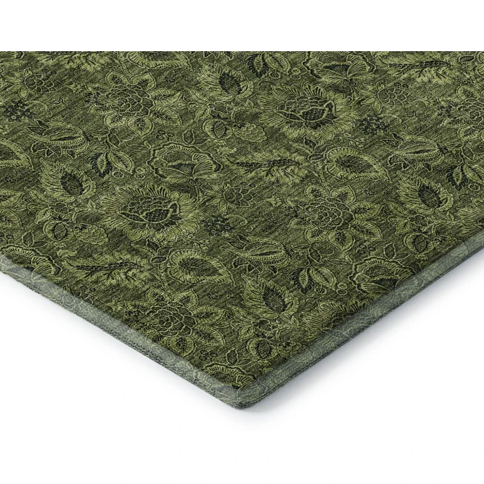 Addison Mayfield Green AMF661 5ft. x 7ft. 6in. Rect. Rug