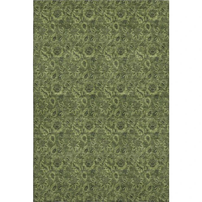 Addison Mayfield Green AMF661 5ft. x 7ft. 6in. Rect. Rug