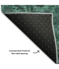 Addison Mayfield Teal AMF661 - 8ft. Round Rug