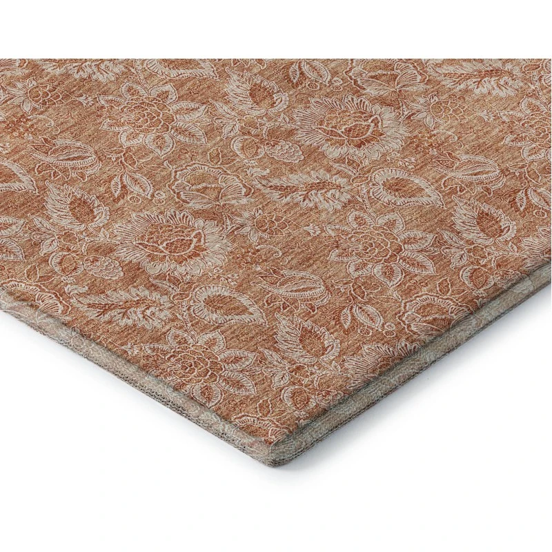 Addison Mayfield Orange AMF662 5ft. x 7ft. 6in. Rect. Rug
