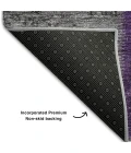 Addison Mayfield Purple AMF663 5ft. x 7ft. 6in. Rect. Rug