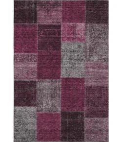 Addison Mayfield Red AMF663 - 8ft. Round Rug