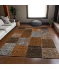 Addison Mayfield Orange AMF663 5ft. x 7ft. 6in. Rect. Rug