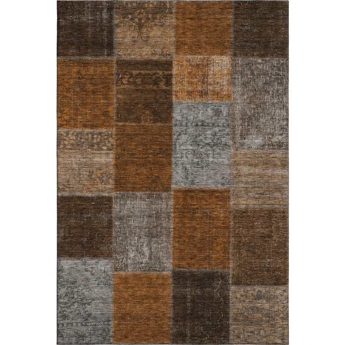 Addison Mayfield Orange AMF663 5ft. x 7ft. 6in. Rect. Rug