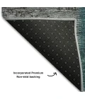 Addison Mayfield Teal AMF663 5ft. x 7ft. 6in. Rect. Rug