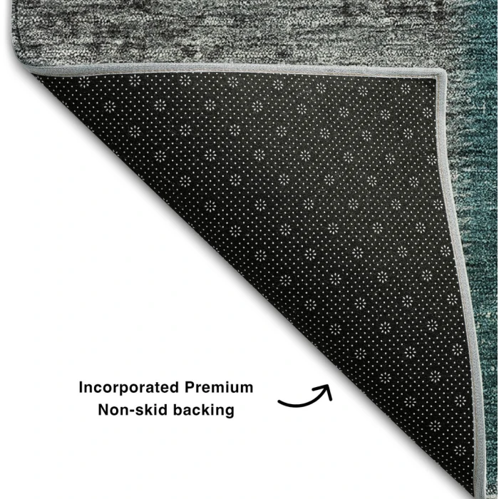 Addison Mayfield Teal AMF663 5ft. x 7ft. 6in. Rect. Rug
