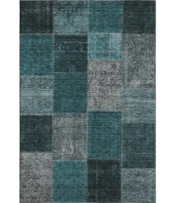 Addison Mayfield Teal AMF663 5ft. x 7ft. 6in. Rect. Rug