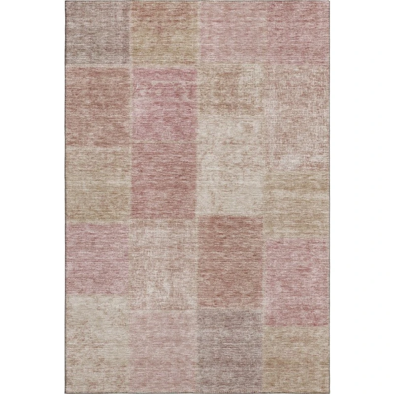 Addison Mayfield Pink AMF664 - 8ft. Round Rug
