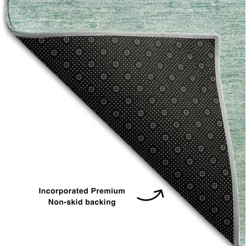 Addison Mayfield Teal AMF664 - 8ft. Round Rug