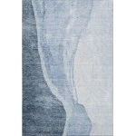 Addison Mayfield Blue AMF667 - 8ft. Round Rug