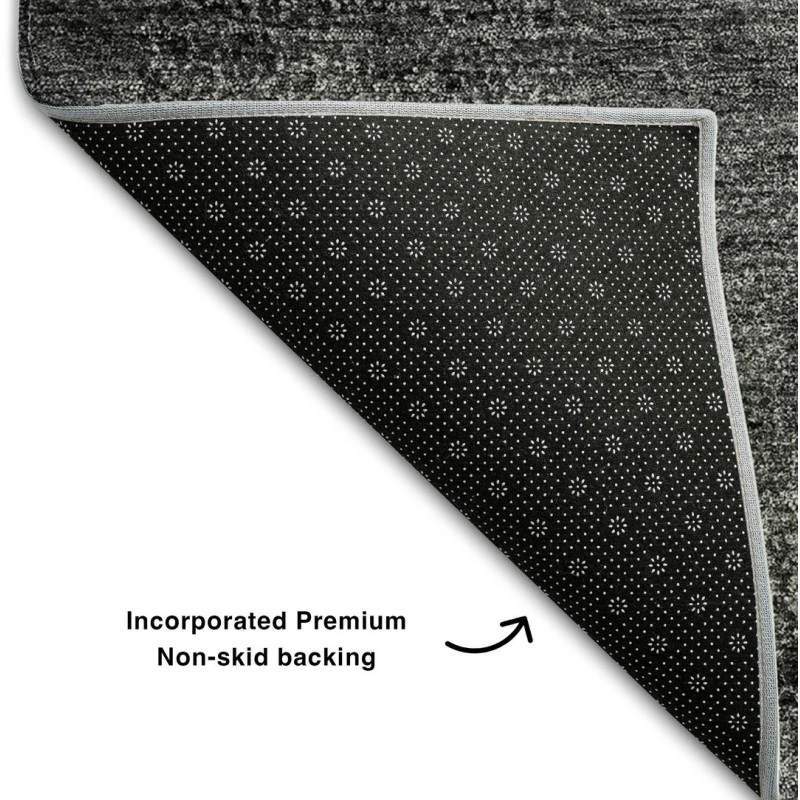 Addison Mayfield Gray AMF667 - 8ft. Round Rug