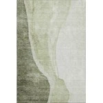 Addison Mayfield Green AMF667 - 8ft. Round Rug