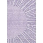 Addison Mayfield Purple AMF668 - 8ft. Round Rug