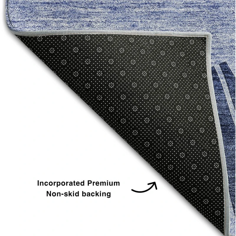 Addison Mayfield Blue AMF668 - 8ft. Round Rug
