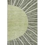 Addison Mayfield Green AMF668 - 8ft. Round Rug