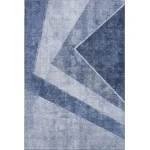 Addison Mayfield Blue AMF671 - 8ft. Round Rug