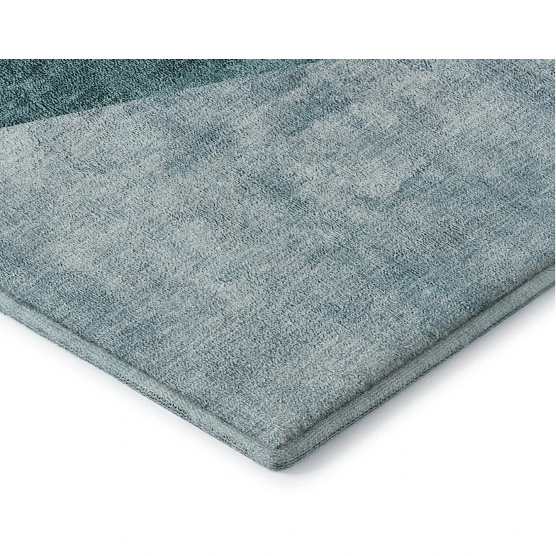 Addison Mayfield Teal AMF671 - 8ft. Round Rug