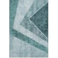 Addison Mayfield Teal AMF671 - 8ft. Round Rug