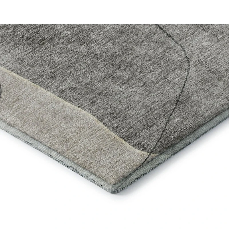 Addison Mayfield Brown AMF672 - 8ft. Round Rug
