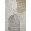 Addison Mayfield Brown AMF672 - 8ft. Round Rug