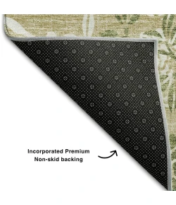 Addison Mayfield Brown AMF673 - 8ft. Round Rug