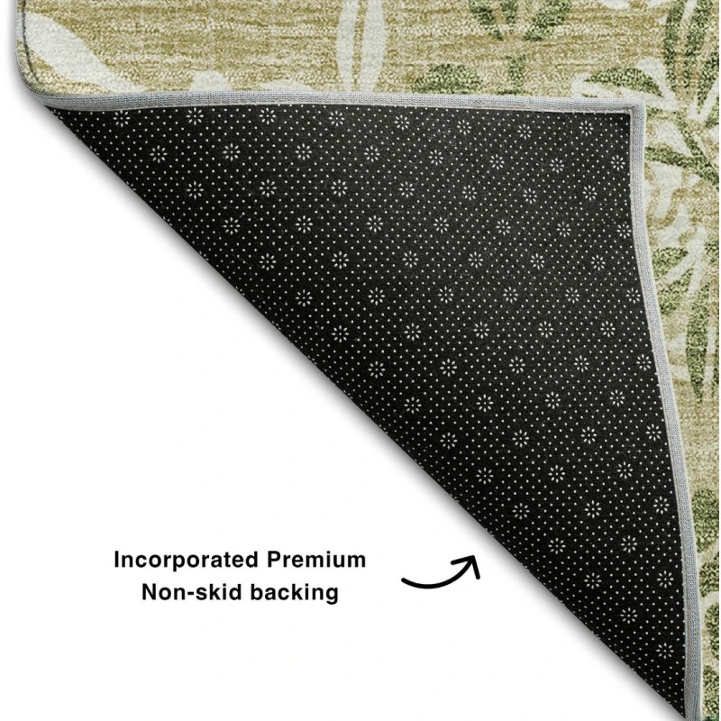 Addison Mayfield Brown AMF673 - 8ft. Round Rug