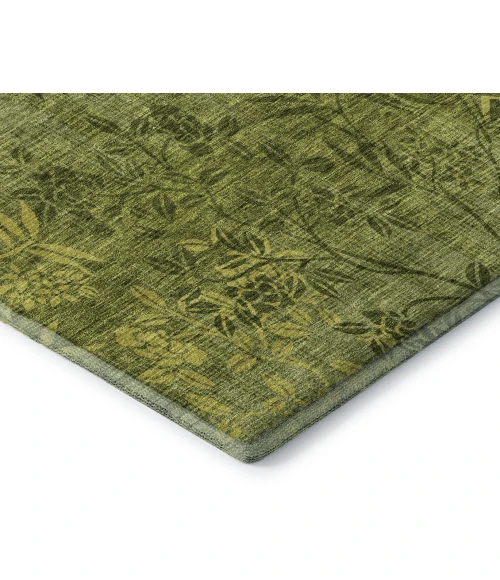 Addison Mayfield Green AMF673 - 8ft. Round Rug