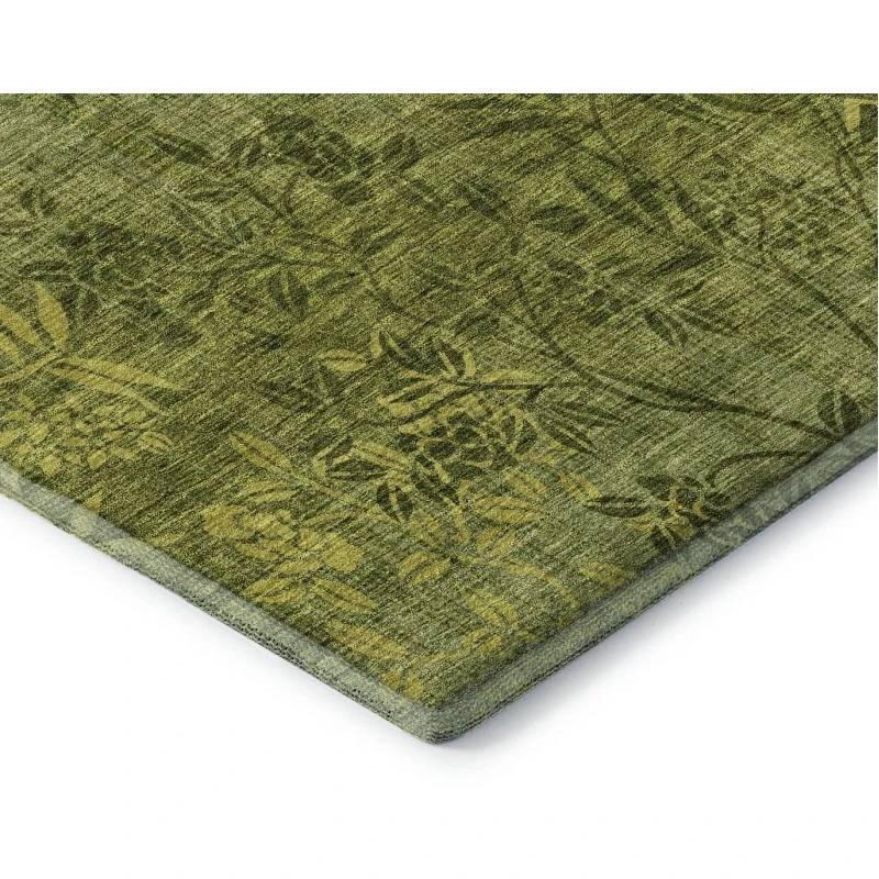 Addison Mayfield Green AMF673 - 8ft. Round Rug