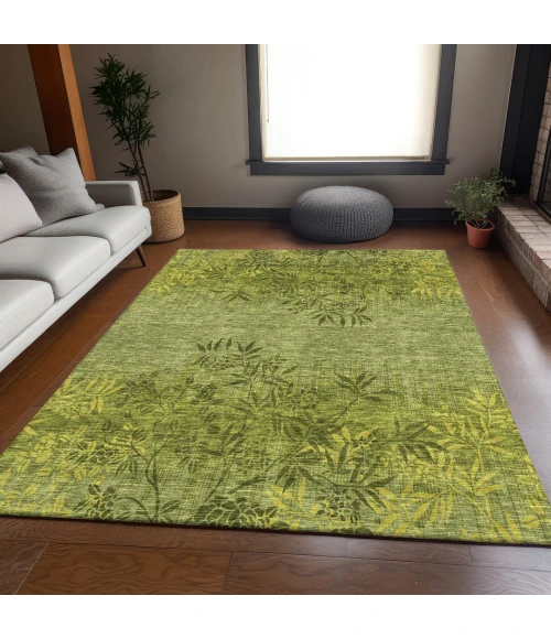 Addison Mayfield Green AMF673 - 8ft. Round Rug