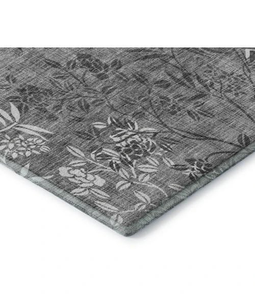 Addison Mayfield Gray AMF673 - 8ft. Round Rug