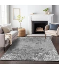 Addison Mayfield Gray AMF673 - 8ft. Round Rug