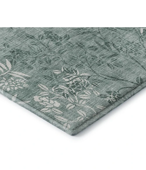 Addison Mayfield Green AMF673 - 8ft. Round Rug