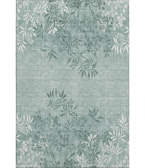 Addison Mayfield Green AMF673 - 8ft. Round Rug