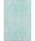 Addison Mayfield Teal AMF673 - 8ft. Round Rug