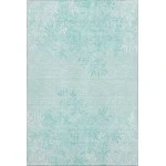 Addison Mayfield Teal AMF673 - 8ft. Round Rug