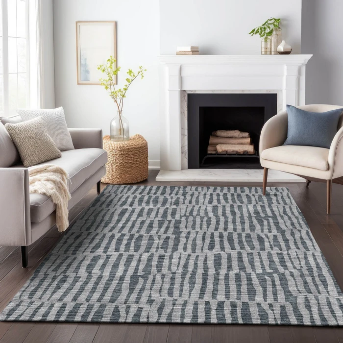 Addison Mayfield Gray AMF674 5ft. x 7ft. 6in. Rect. Rug