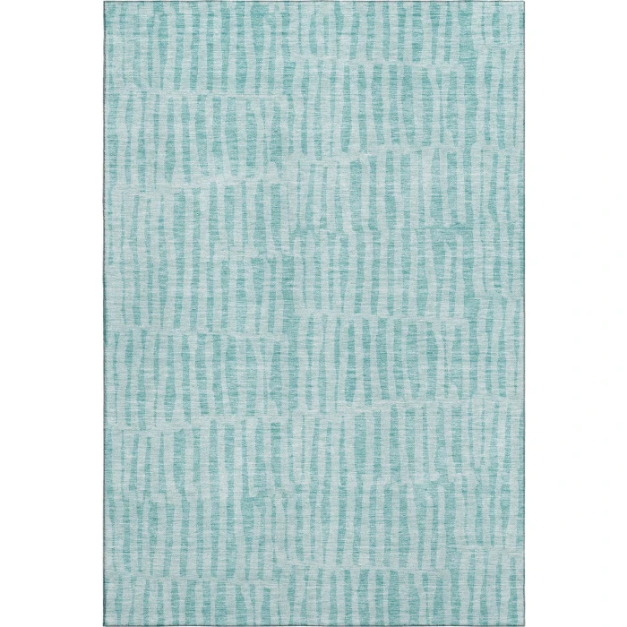 Addison Mayfield Teal AMF674 - 8ft. Round Rug
