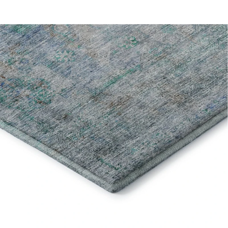 Addison Mayfield Teal AMF675 5ft. x 7ft. 6in. Rect. Rug