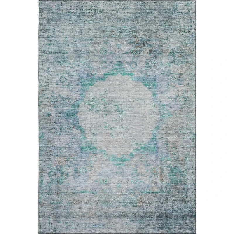 Addison Mayfield Teal AMF675 5ft. x 7ft. 6in. Rect. Rug