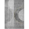 Addison Mayfield Gray AMF676 - 8ft. Round Rug