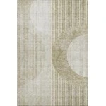 Addison Mayfield Brown AMF676 - 8ft. Round Rug
