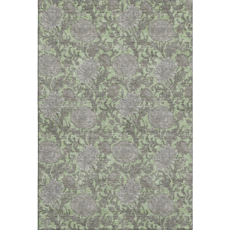 Addison Mayfield Green AMF677 5ft. x 7ft. 6in. Rect. Rug