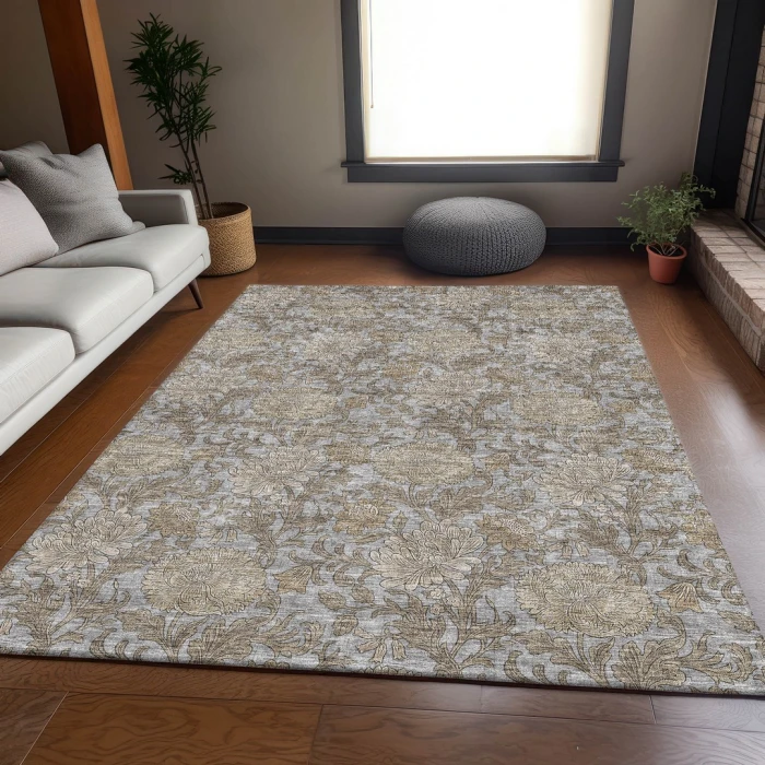 Addison Mayfield Gray AMF677 2ft. 3in. x 7ft. 6in. Rect. Rug