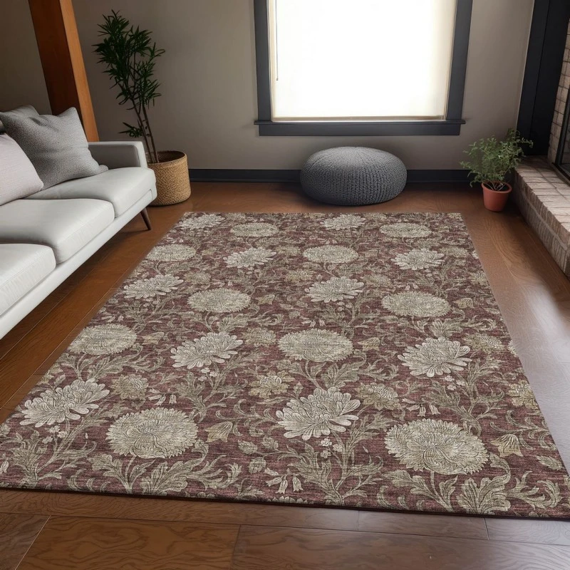 Addison Mayfield Red AMF677 5ft. x 7ft. 6in. Rect. Rug