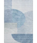 Addison Mayfield Blue AMF678 - 8ft. Round Rug