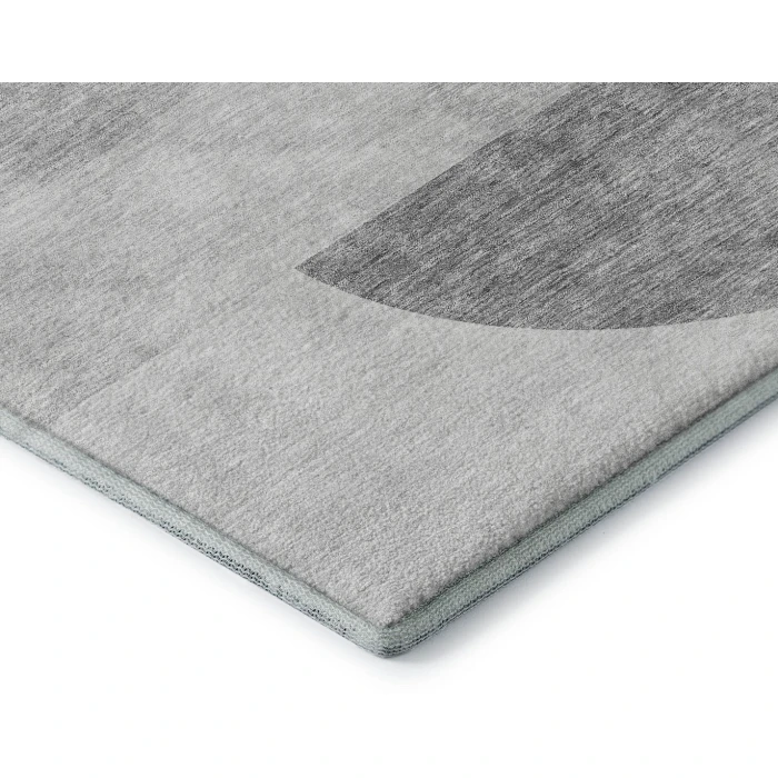 Addison Mayfield Gray AMF678 - 8ft. Round Rug