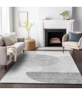 Addison Mayfield Gray AMF678 - 8ft. Round Rug